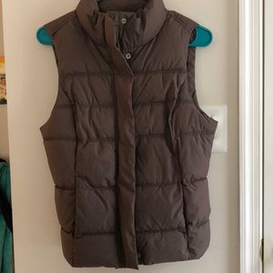 Brown Puffer Vest